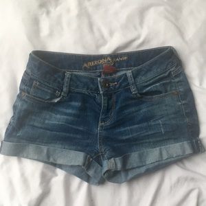 Blue Denim Shorts